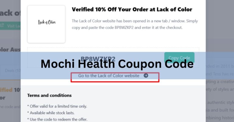 Mochi Health Coupon Code