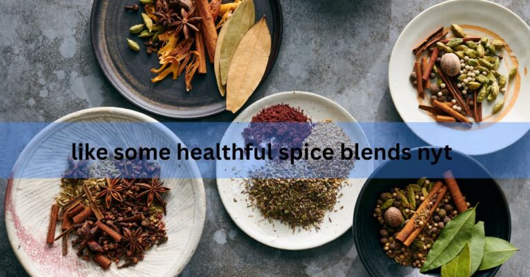 like some healthful spice blends nyt
